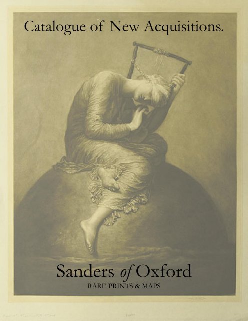 Catalogue of New Acquisitions April.pdf - Sanders of Oxford