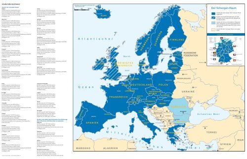 Der Schengen-Raum - des Bundesministerium des Innern