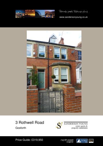 3 Rothwell Road - Sanderson Young