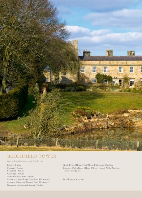 BEECHFIELD TOWER - Sanderson Young