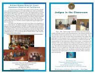 Judges in the Classroom brochure.pub - San Diego City Schools