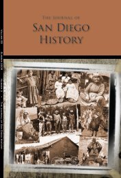 The Journal of San Diego History - San Diego History Center