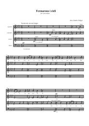 scarica partitura - Sandro Filippi