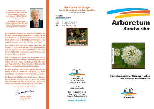 Arboretum - Sandweiler
