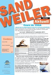 Aktuell - Sandweiler