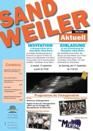 Aktuell - Sandweiler