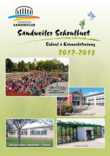 Sandweiler Schoulbuet 2012/2013