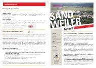 SANDWEILER Aktuell