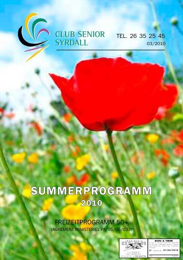 SUMMERPROGRAMM - Sandweiler