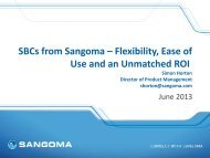 Download Presentation - Sangoma