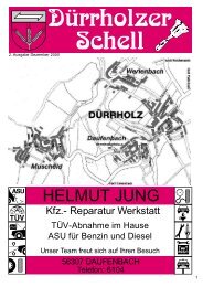 Gesamtausgabe - Gemeinde DÃ¼rrholz