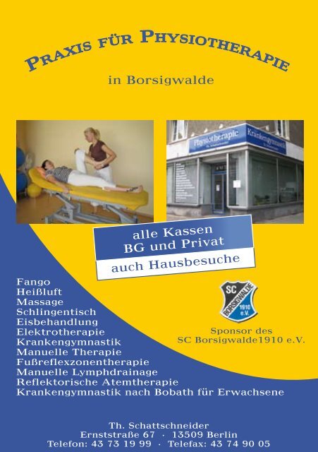 Unser Borsigwalde, Ausgabe 6, Sommer 2007 - Emine DemirbÃ¼ken ...