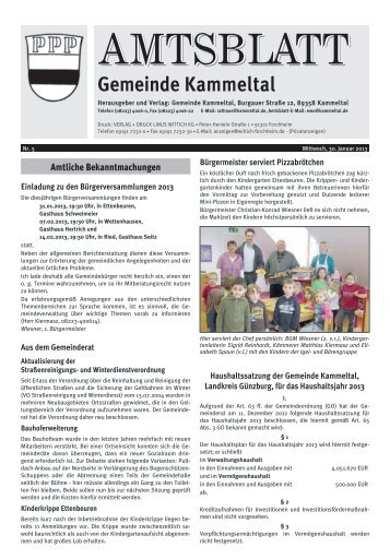 Kammeltal_05_13.pdf - Gemeinde Kammeltal