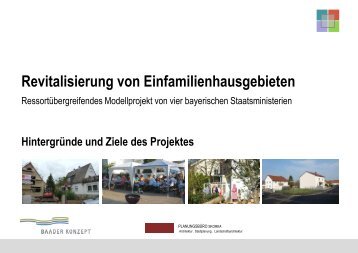 Revitalisierung von Einfamilienhausgebieten - Karlstadt