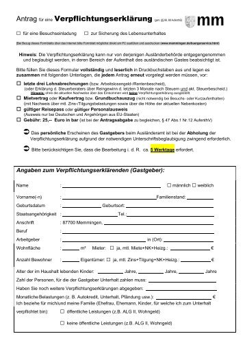Wichtiger Hinweis - Stadt Memmingen