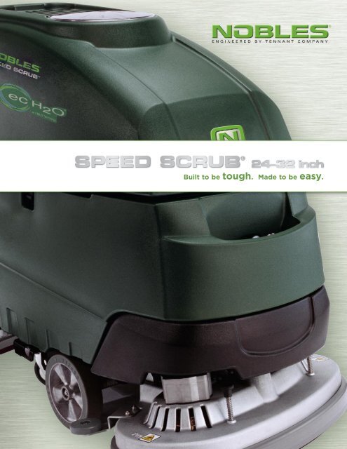 Speed Scrub 24-32 Brochure - Sani-Sol