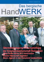 Das bergische HandWERK - Elektro-innung-rs.de