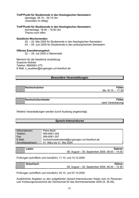 Theologische FÃ¤cher - Philosophisch-Theologische Hochschule ...