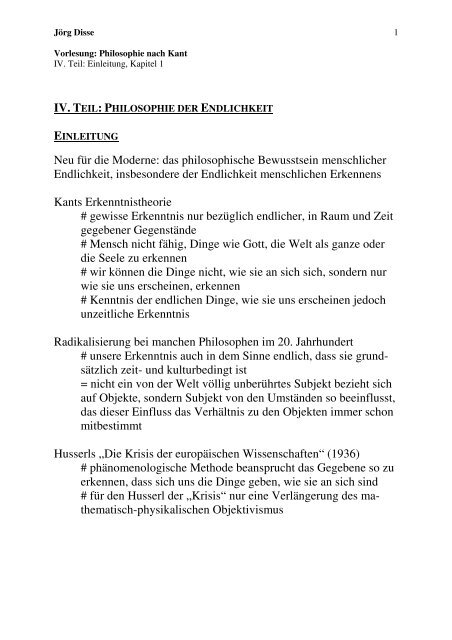 KAPITEL 1 - Philosophisch-Theologische Hochschule Sankt Georgen