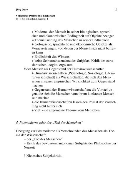 KAPITEL 1 - Philosophisch-Theologische Hochschule Sankt Georgen