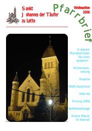 Pfarrbrief 06-12.cdr - St. Johannes Lette