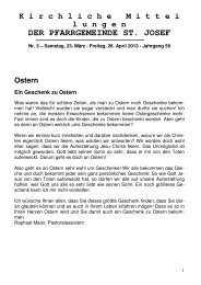 Kimi 03 2013 als PDF zum runterladen - Kirchengemeinde St. Josef