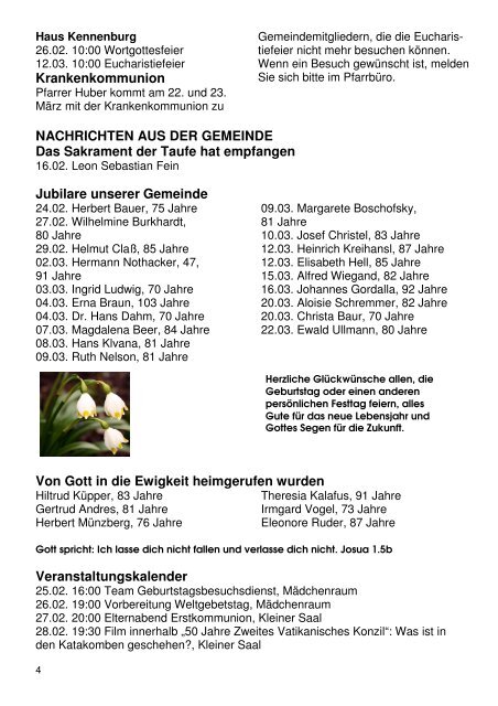 Kimi 02 2013 als PDF zum runterladen - Kirchengemeinde St. Josef