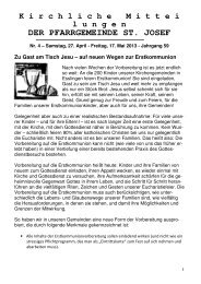 Kimi 04 2013 als PDF zum runterladen - Kirchengemeinde St. Josef
