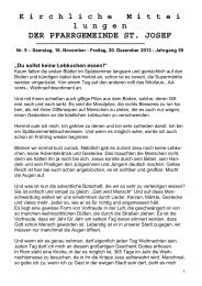 Kimi 09 2013 als PDF zum runterladen - Kirchengemeinde St. Josef