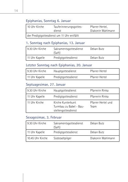 Gemeindebote Dezember 2012 / Januar 2013 - Kirchengemeinde St ...