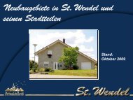 Stand: Oktober 2009 - Stadt St. Wendel