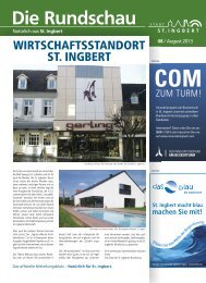 WIRTSCHAFTSSTANDORT ST. INGBERT - Stadt St. Ingbert