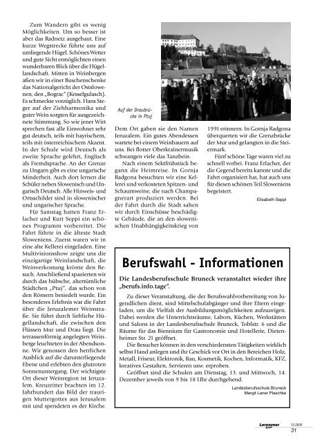 Lorenzner Bote - Ausgabe Dezember 2005 (1,92 MB) (0 bytes)