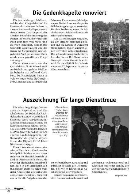 Lorenzner Bote - Ausgabe September 2006 (2,13 MB) (0 bytes)