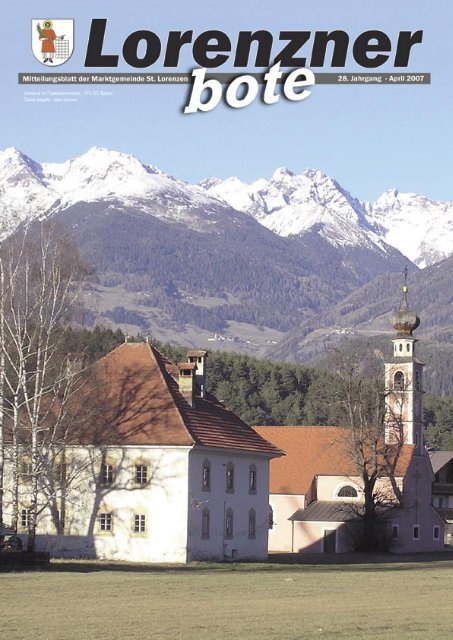 Lorenzner Bote - Ausgabe April 2007 (1,78 MB) (0 bytes)