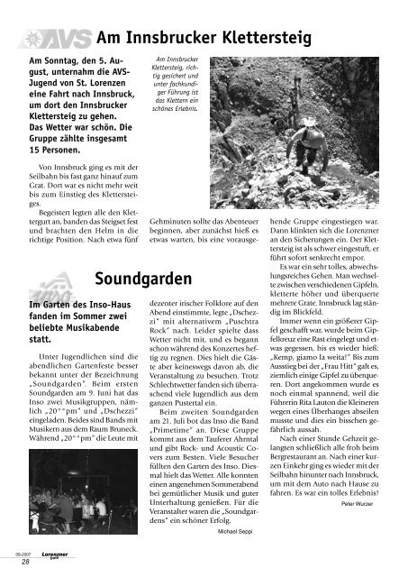 Lorenzner Bote - Ausgabe September 2007 (2,20 MB) (0 bytes)