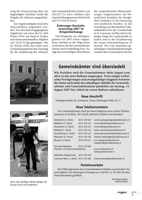 Lorenzner Bote - Ausgabe September 2007 (2,20 MB) (0 bytes)