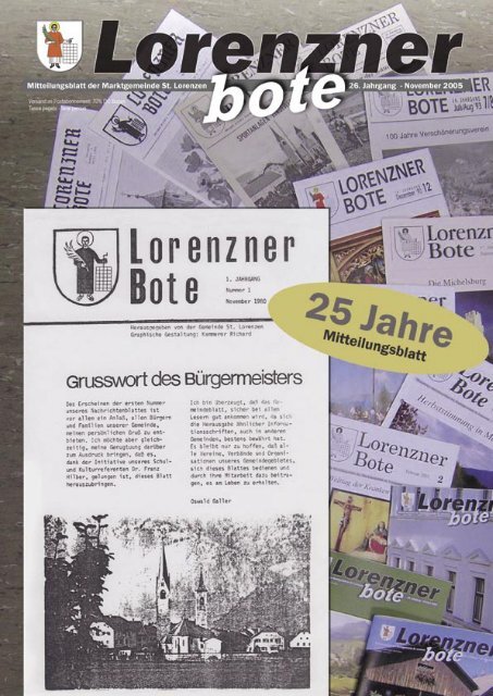 Lorenzner Bote - Ausgabe November 2005 (2,55 MB) (0 bytes)
