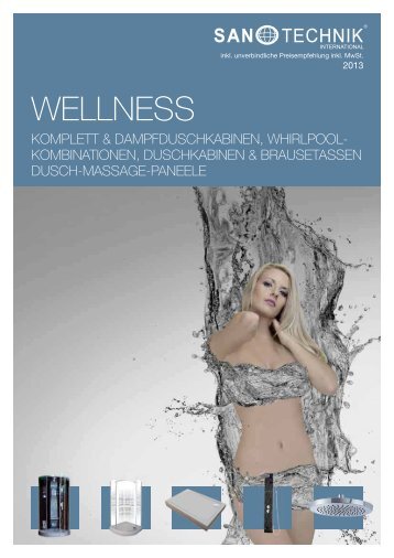 Wellness Katalog 2013 - Sanotechnik