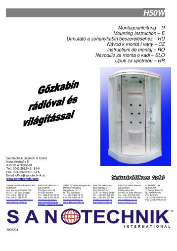 H50W - Sanotechnik