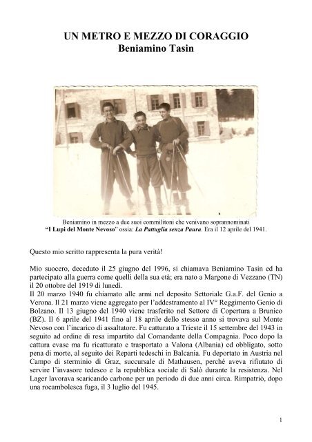 Lettera a mio suocero morto