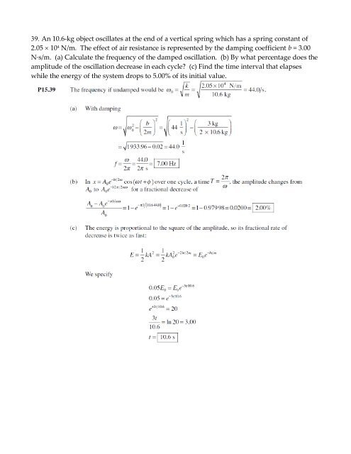 Physics 41 HW Set 1 Chapter 15