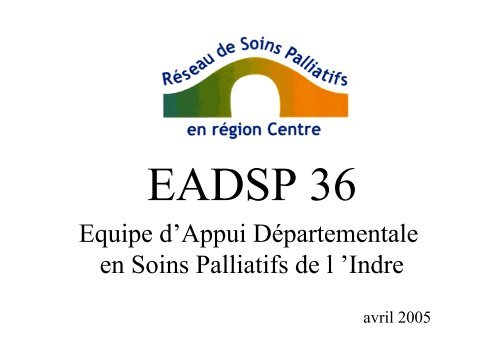 Soins Palliatifs - Portail Santé Région Centre