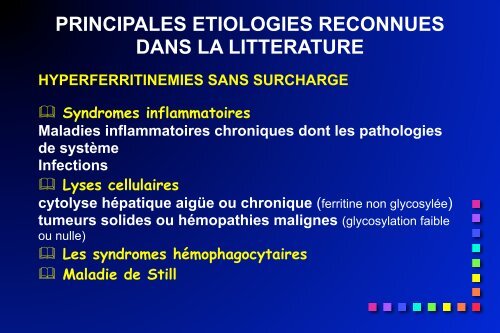 Hémochromatose