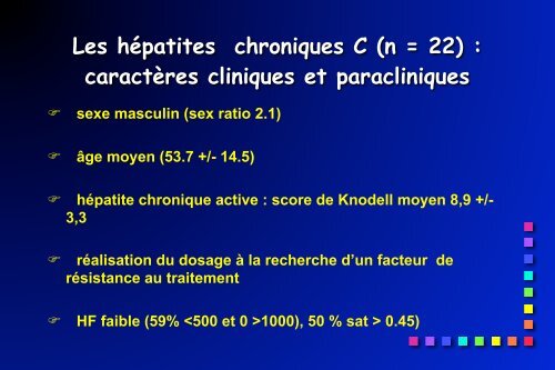 Hémochromatose