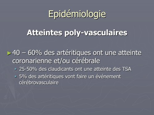 Artériopathie oblitérante des membres inférieurs