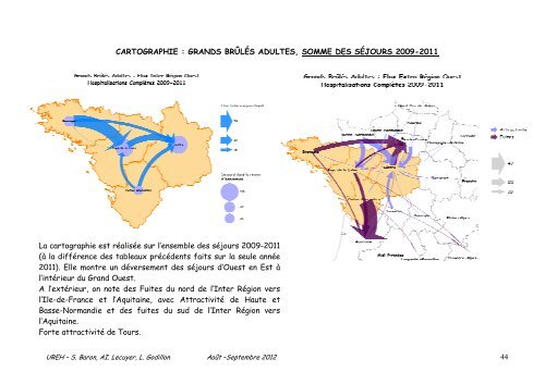 Étude préparatoire SIOS « Grands Brûlés » Activité PMSI 2009-2011