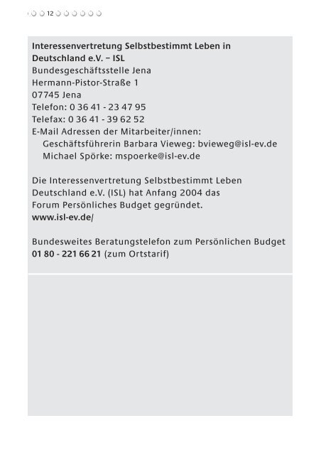 Beratungsstellen in Niedersachsen - Budget-tour.de