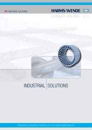 industrial solutions brochure - Harms & Wende