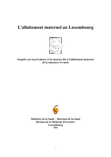 L'allaitement maternel au Luxembourg